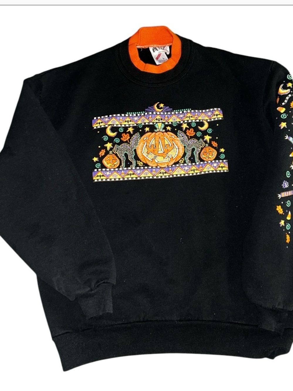 Vintage jerzees Halloween Layered 1990’s Sweatshirt